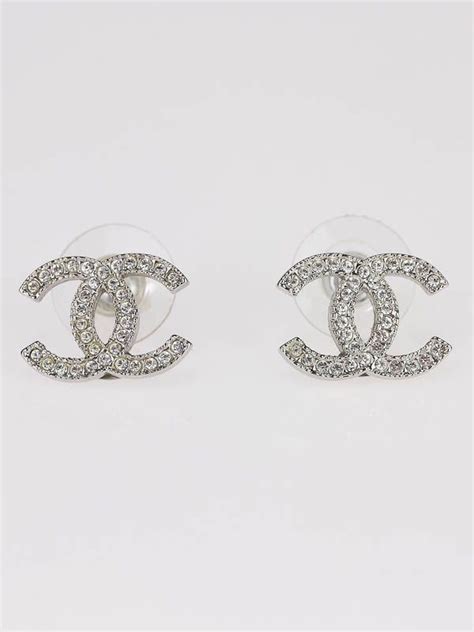 chanel stud earrings sydney|chanel swarovski earrings.